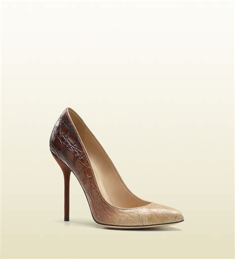 gucci shoes ladies heels|gucci high heels beige.